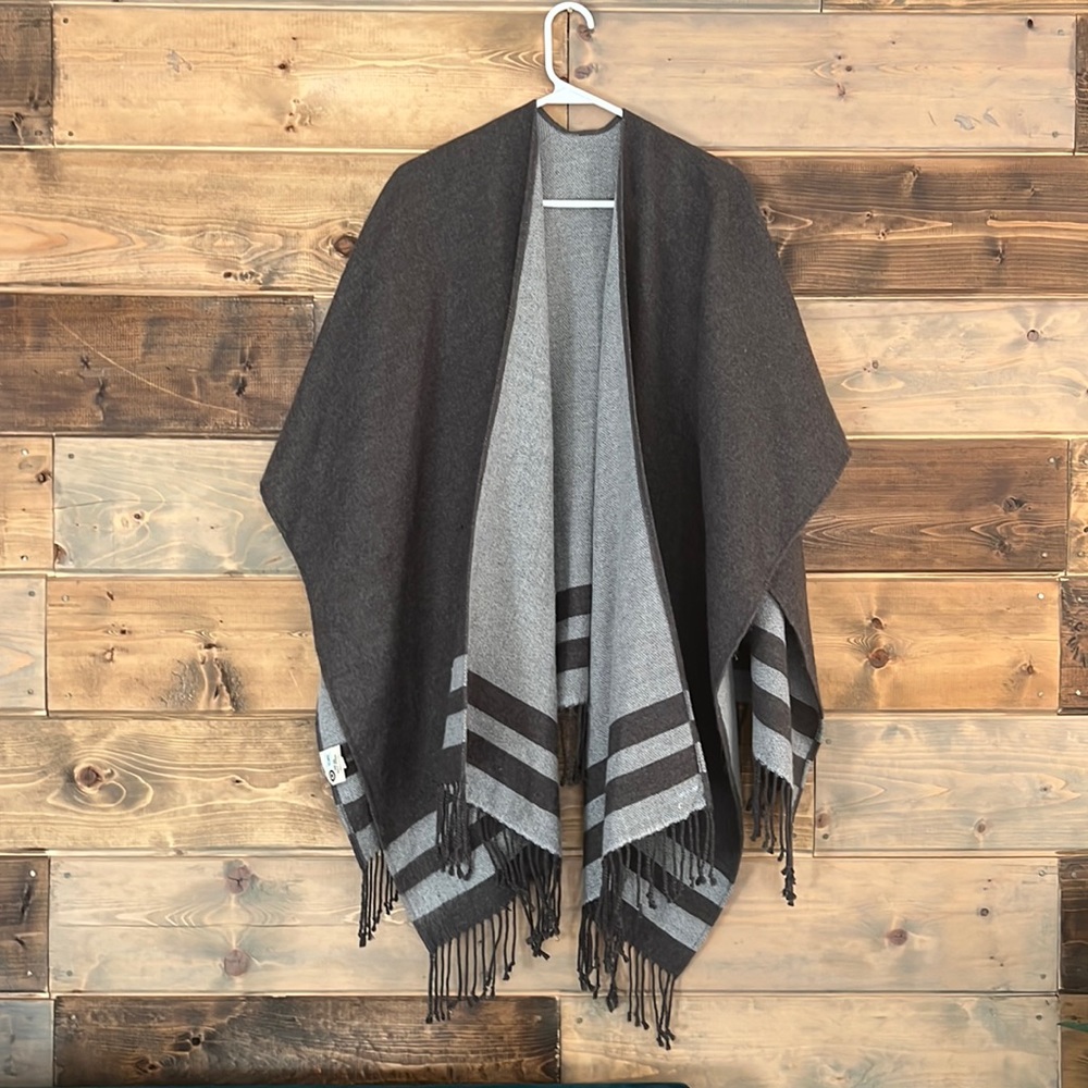Toms collaboration at Target gray poncho